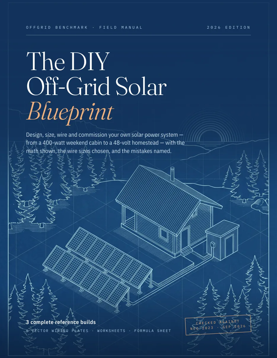 The DIY Off-Grid Solar Blueprint cover