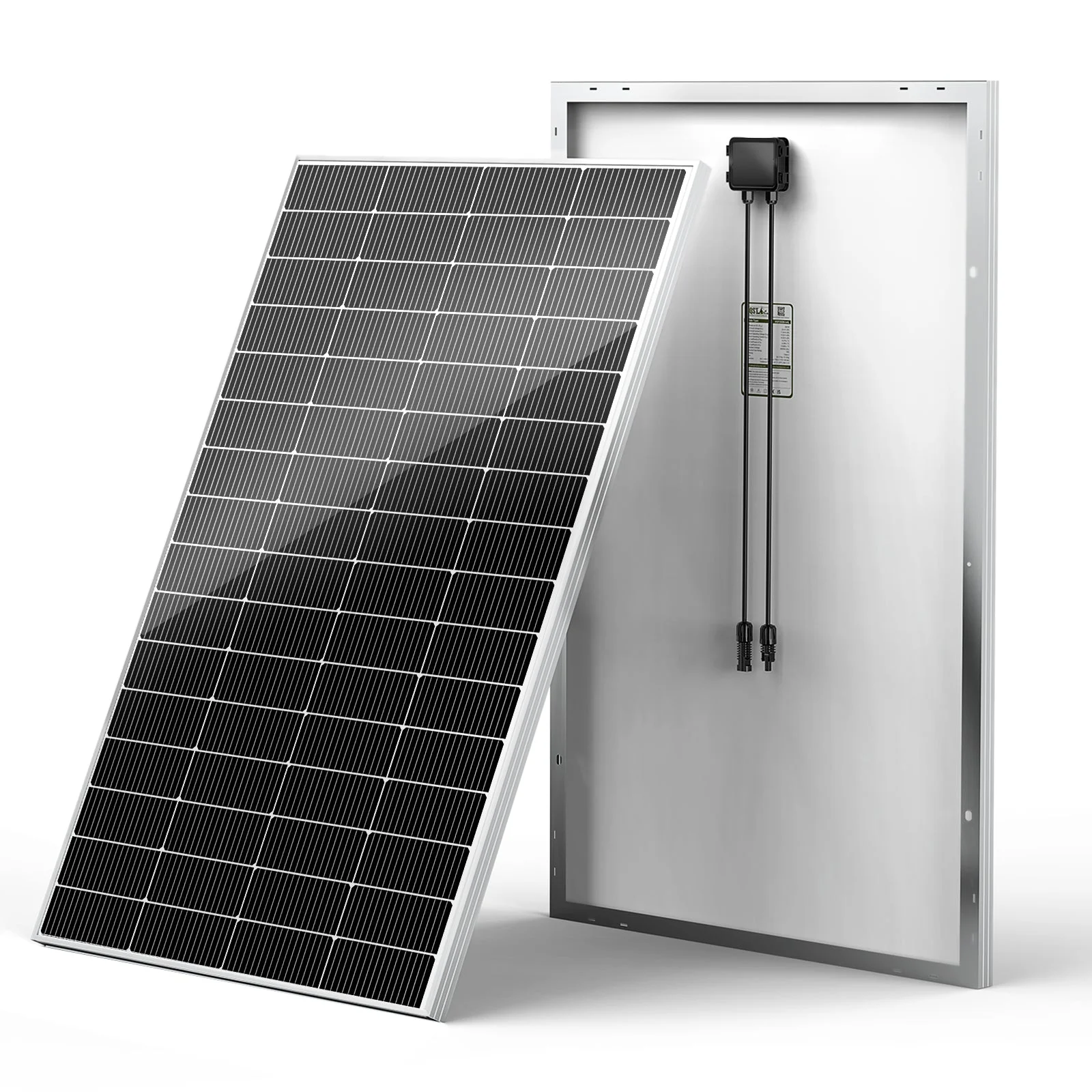 HQST 200W 12V 9BB Monocrystalline Solar Panel