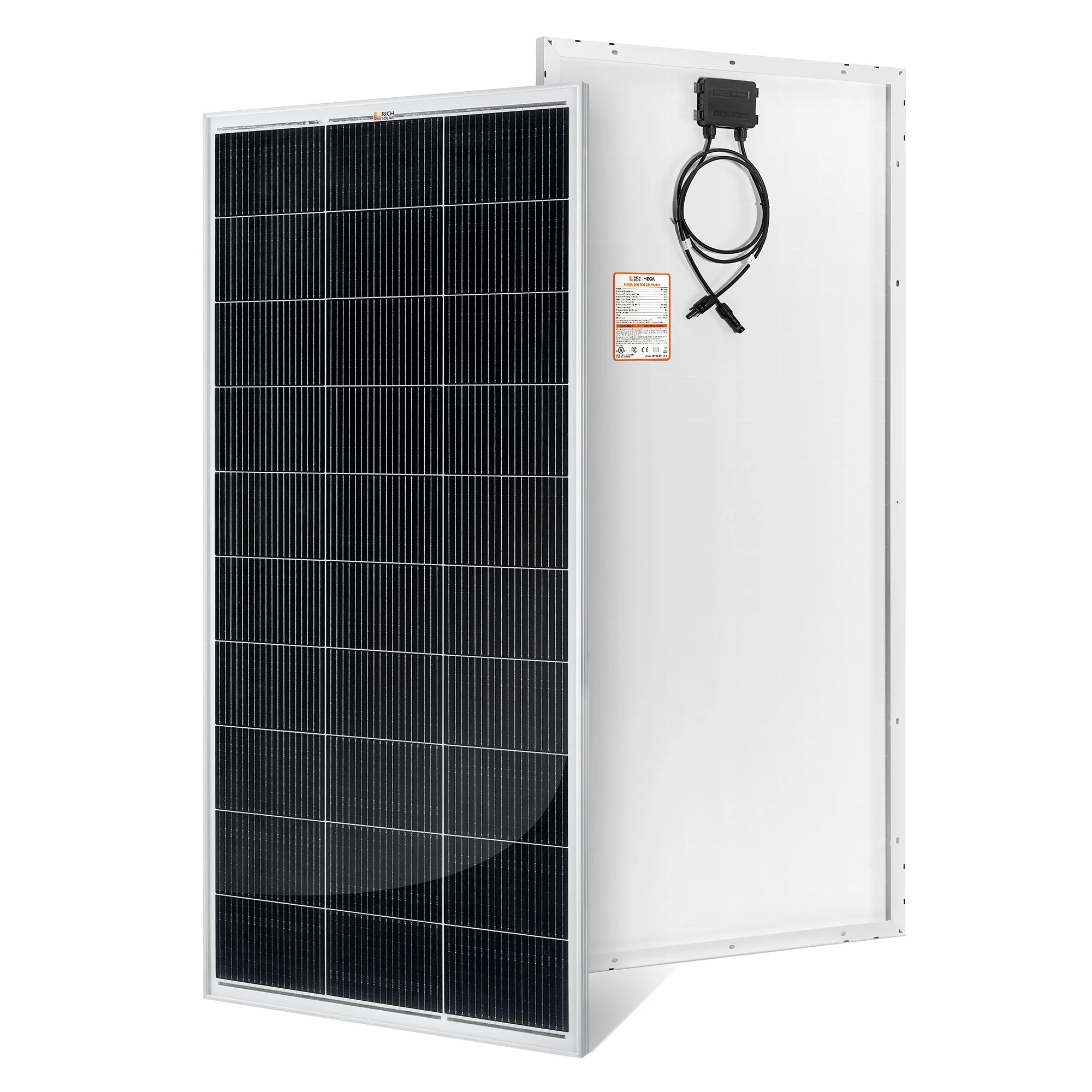 Rich Solar MEGA 200W 12V Monocrystalline Solar Panel