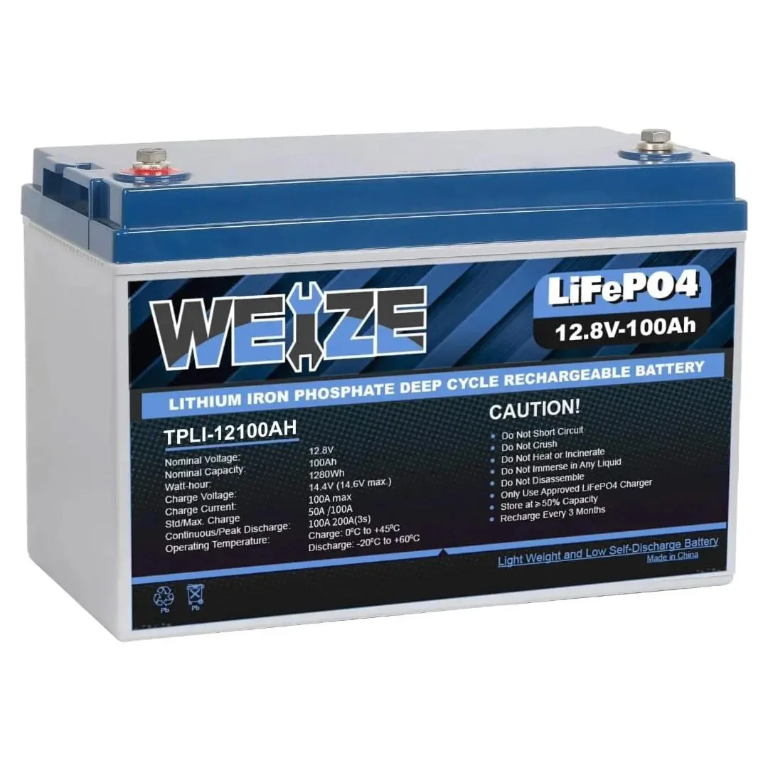 Weize 100Ah 12V LiFePO4